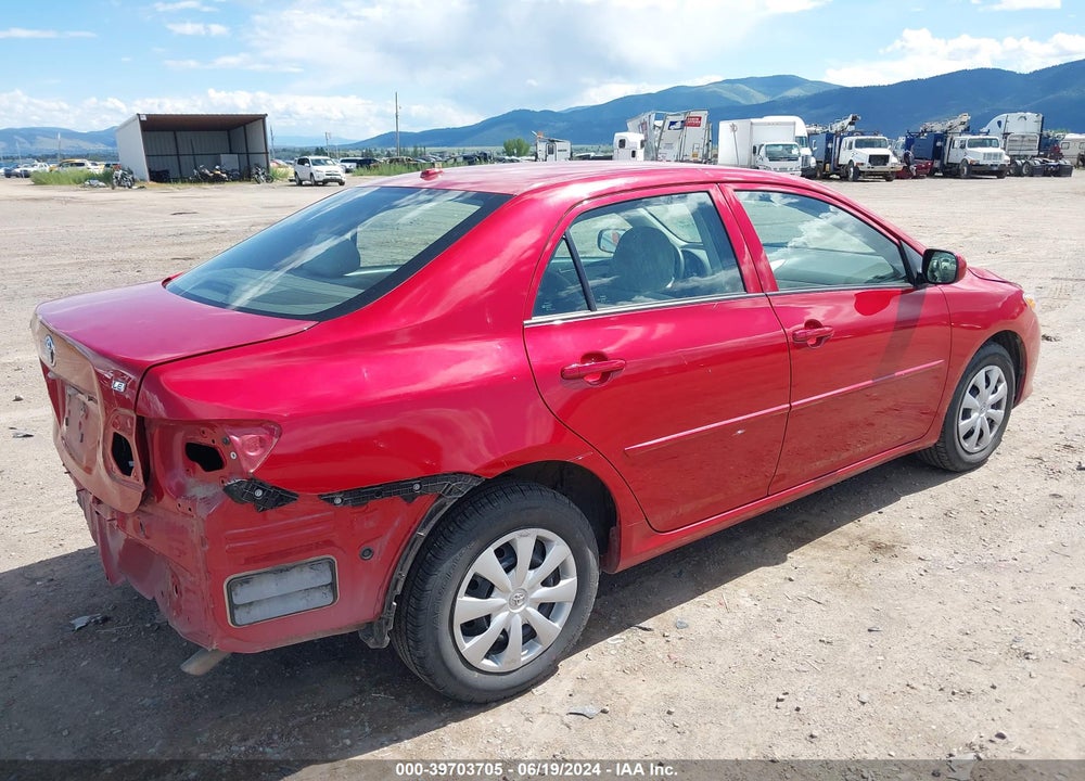 2010 TOYOTA COROLLA LE VIN: 1NXBU4EE7AZ236627