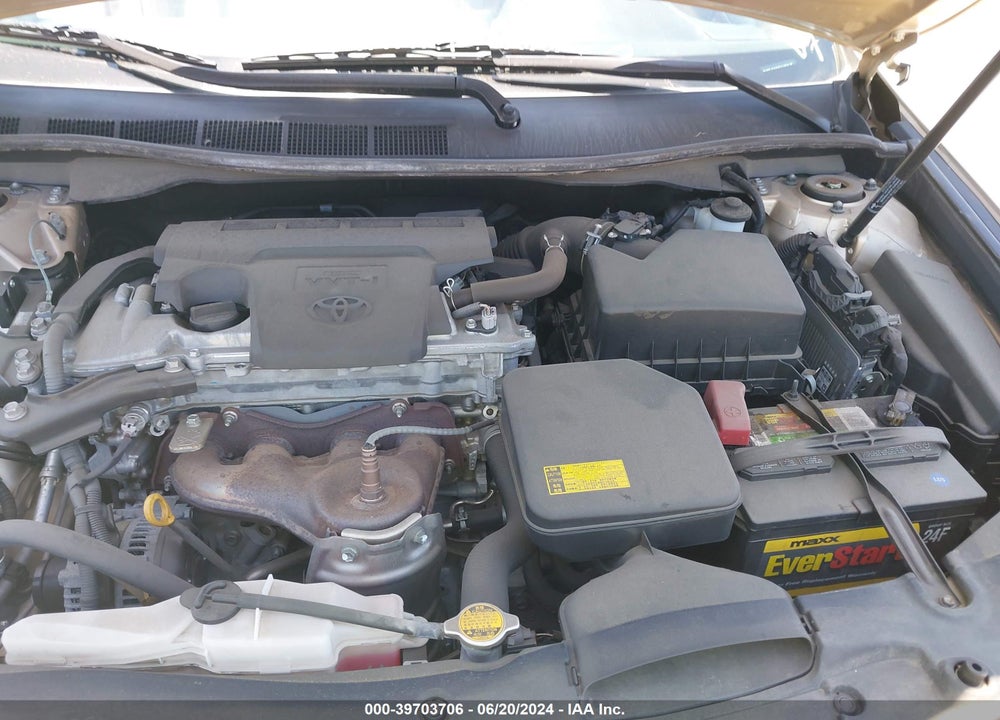 2012 TOYOTA CAMRY XLE VIN: 4T4BF1FK4CR173928
