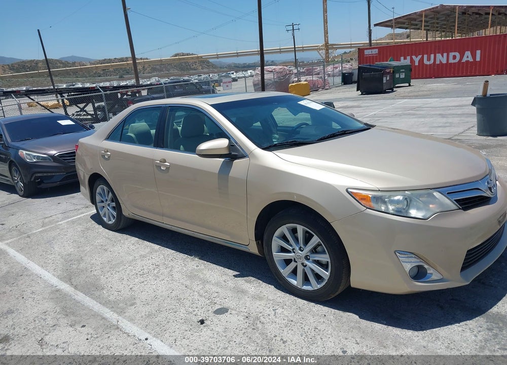 2012 TOYOTA CAMRY XLE VIN: 4T4BF1FK4CR173928