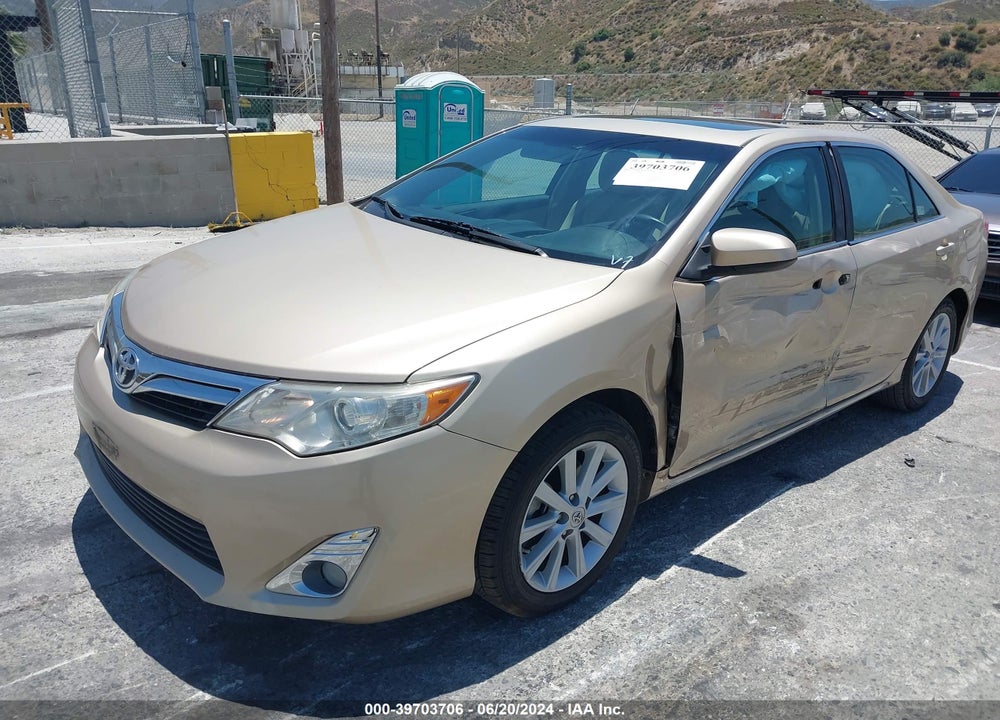 2012 TOYOTA CAMRY XLE VIN: 4T4BF1FK4CR173928