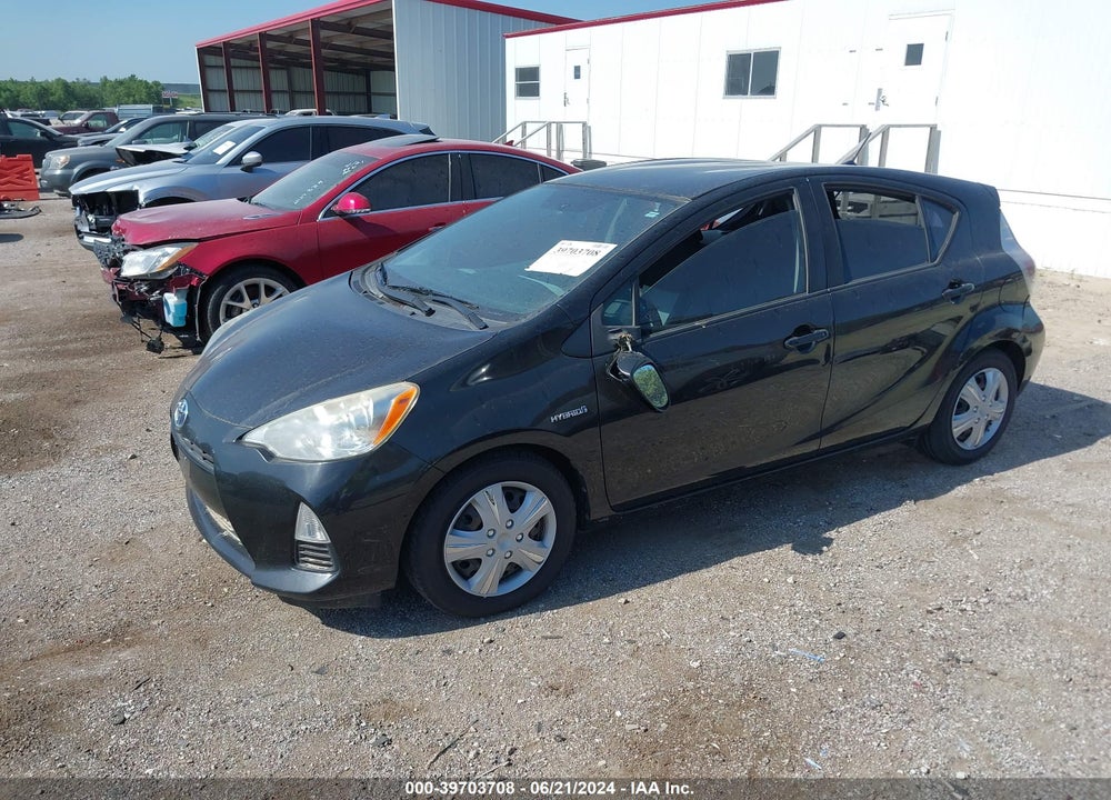 2012 TOYOTA PRIUS C TWO VIN: JTDKDTB35C1019843