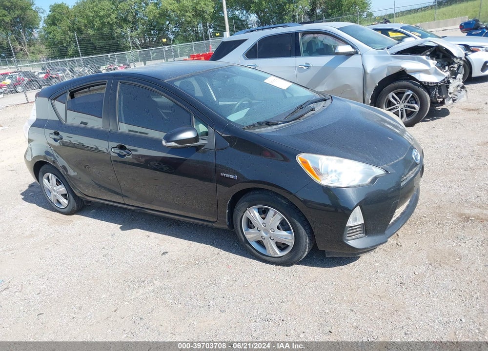 2012 TOYOTA PRIUS C TWO VIN: JTDKDTB35C1019843