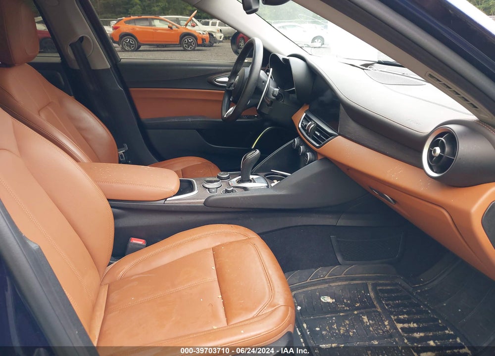 2021 ALFA ROMEO GIULIA TI AWD VIN: ZARFANBN3M7642020