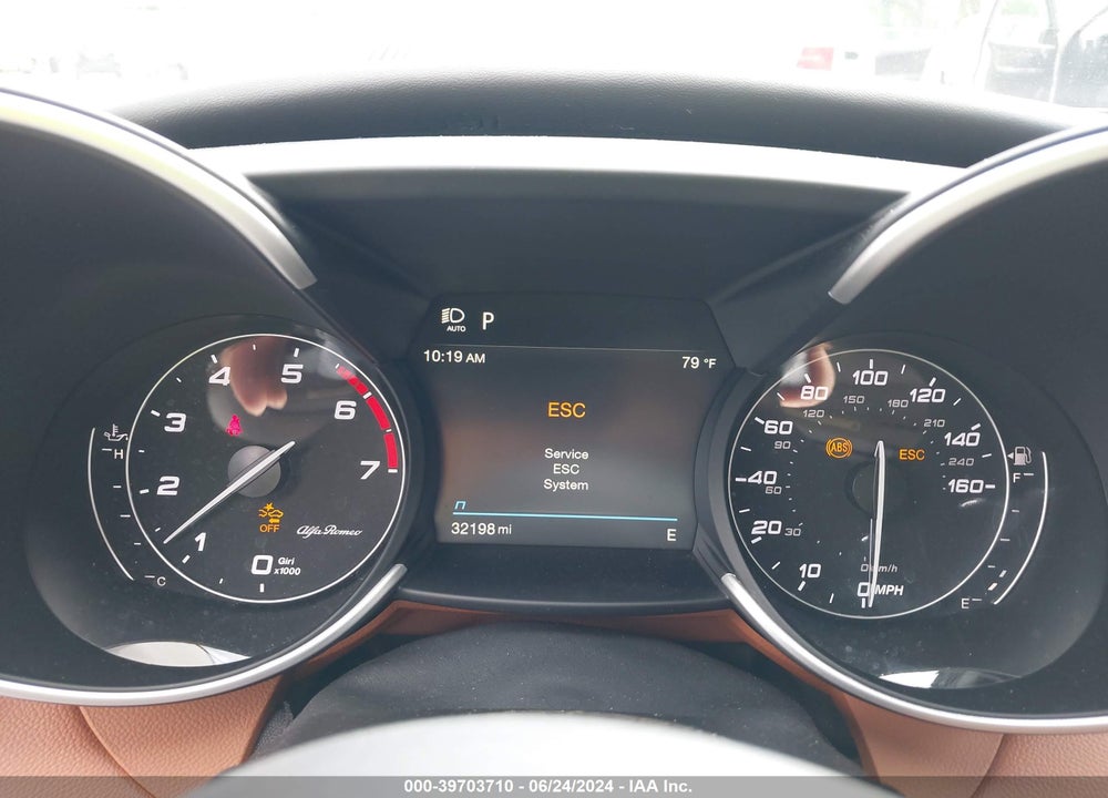 2021 ALFA ROMEO GIULIA TI AWD VIN: ZARFANBN3M7642020