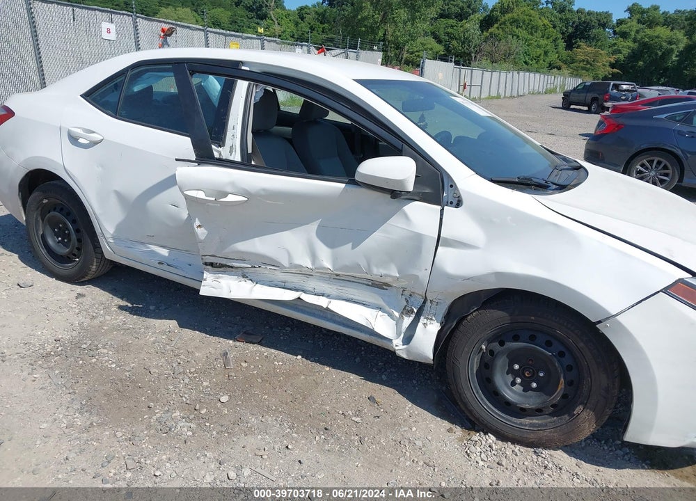 2016 TOYOTA COROLLA LE VIN: 5YFBURHE7GP478787