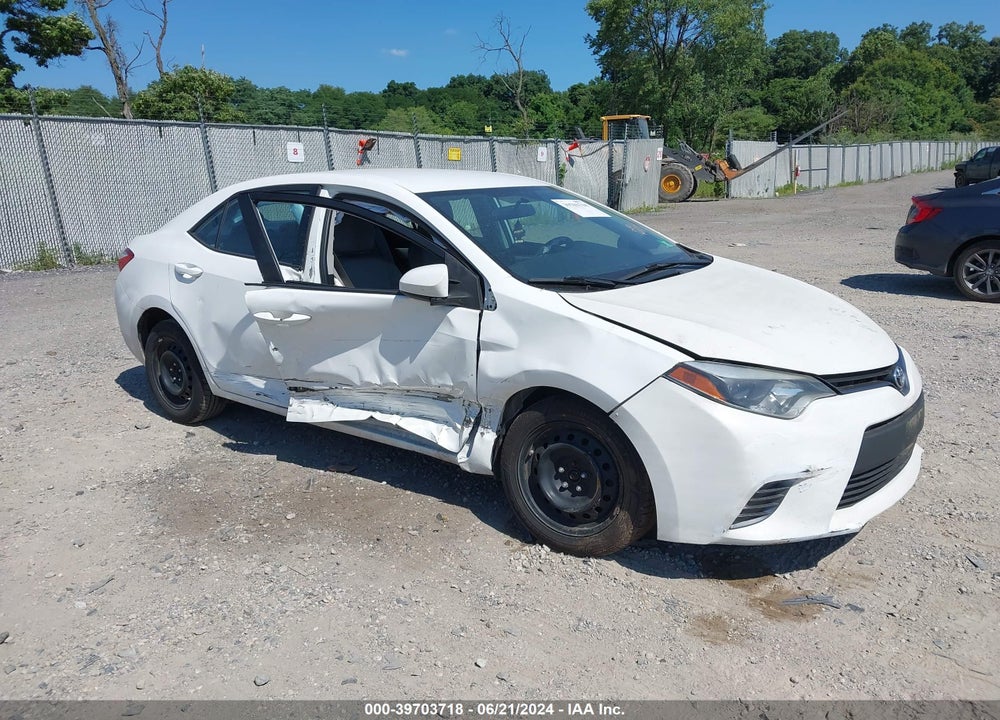 2016 TOYOTA COROLLA LE VIN: 5YFBURHE7GP478787