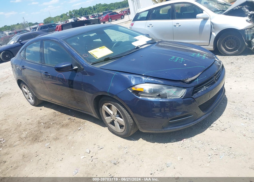 2015 DODGE DART SXT VIN: 1C3CDFBB7FD431931
