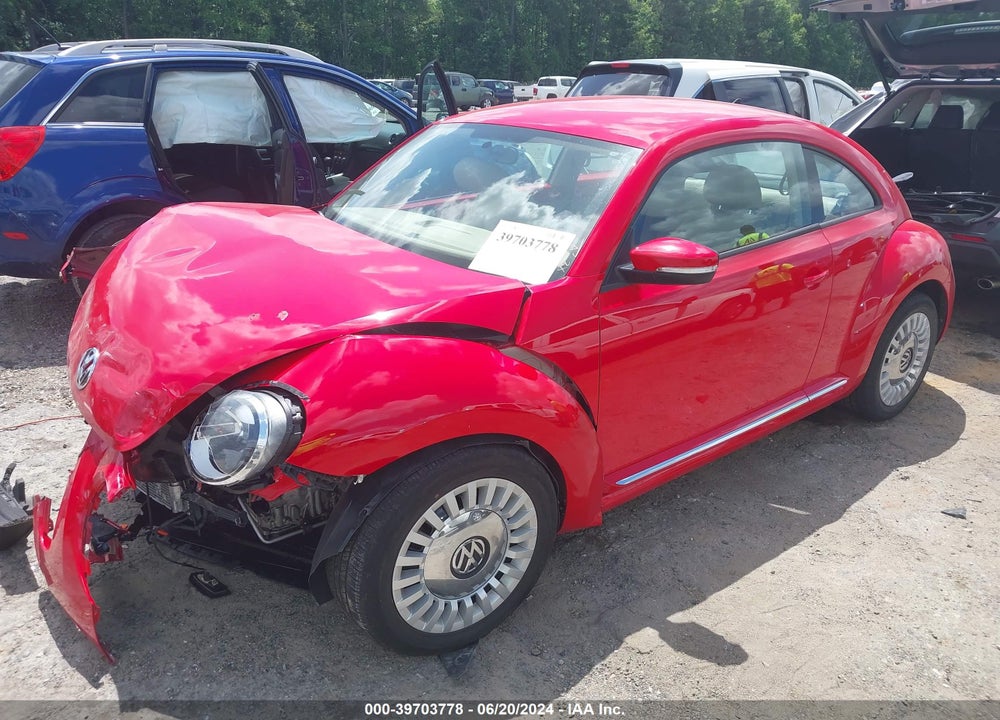 2014 VOLKSWAGEN BEETLE 2.5L VIN: 3VWJX7AT9EM632644