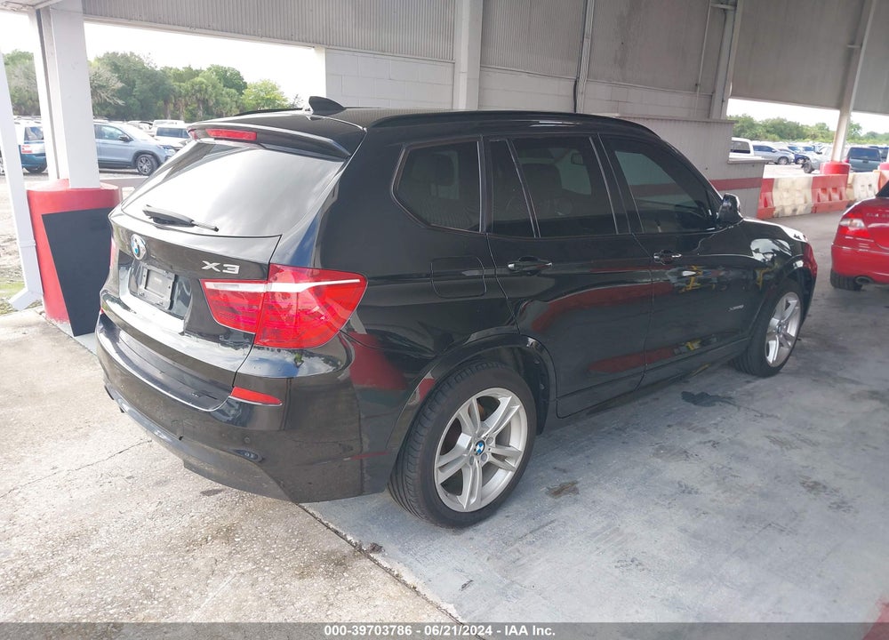 2013 BMW X3 XDRIVE28I VIN: 5UXWX9C50D0A28065
