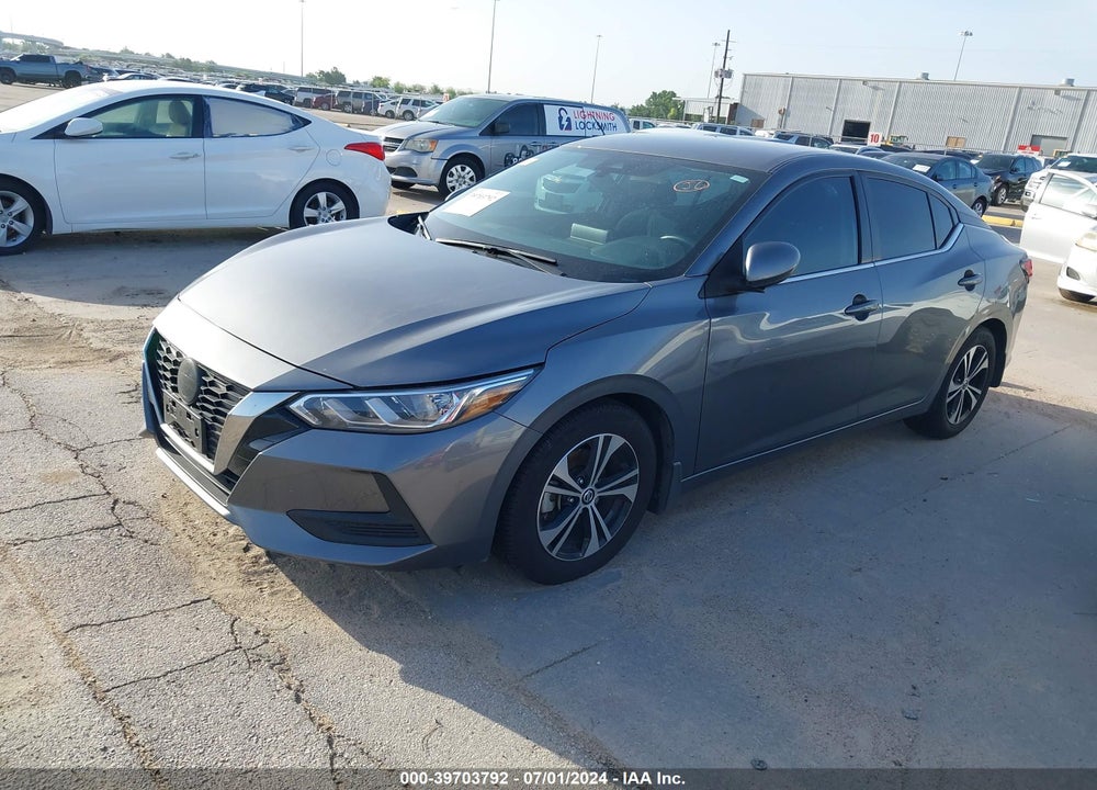 2022 NISSAN SENTRA SV XTRONIC CVT VIN: 3N1AB8CV0NY205824
