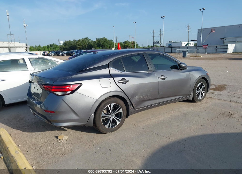 2022 NISSAN SENTRA SV XTRONIC CVT VIN: 3N1AB8CV0NY205824