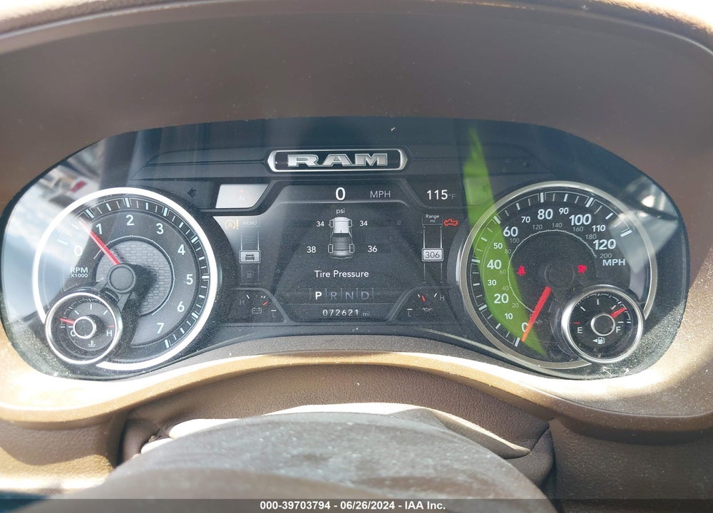 2021 RAM 1500 LAIE  4X2 5'7 BOX VIN: 1C6RREJT3MN567855