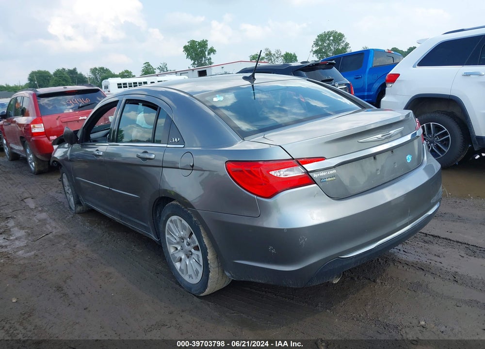 2012 CHRYSLER 200 LX VIN: 1C3CCBAG6CN234649