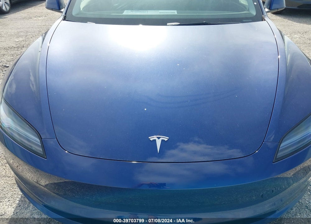 2024 TESLA MODEL 3 REAR-WHEEL DRIVE VIN: 5YJ3E1EA0RF749448