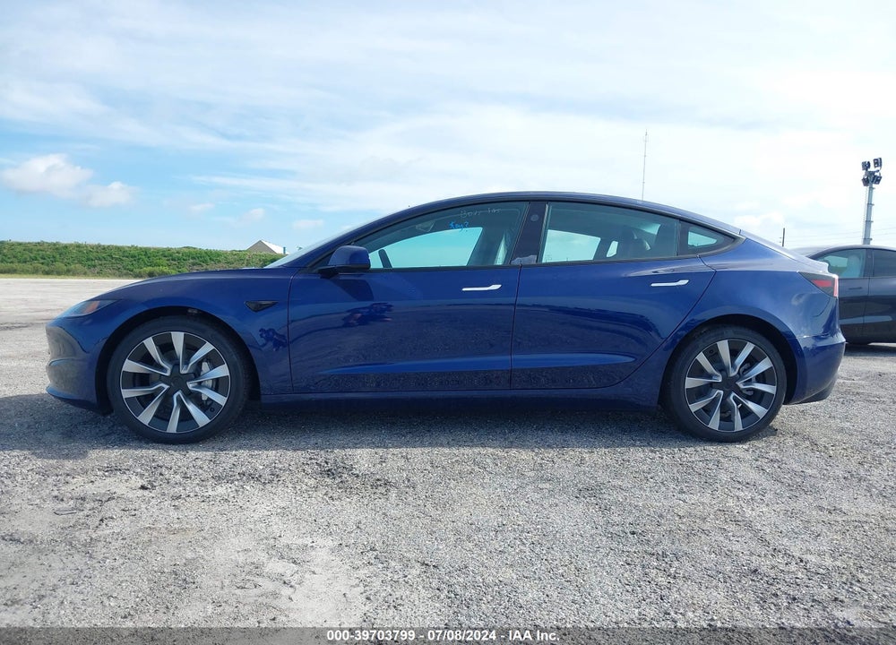 2024 TESLA MODEL 3 REAR-WHEEL DRIVE VIN: 5YJ3E1EA0RF749448