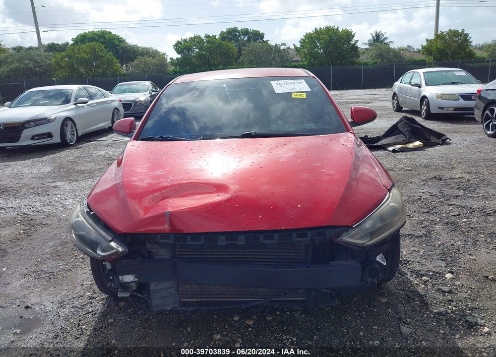 2017 HYUNDAI ELANTRA SE VIN: 5NPD74LF6HH078933