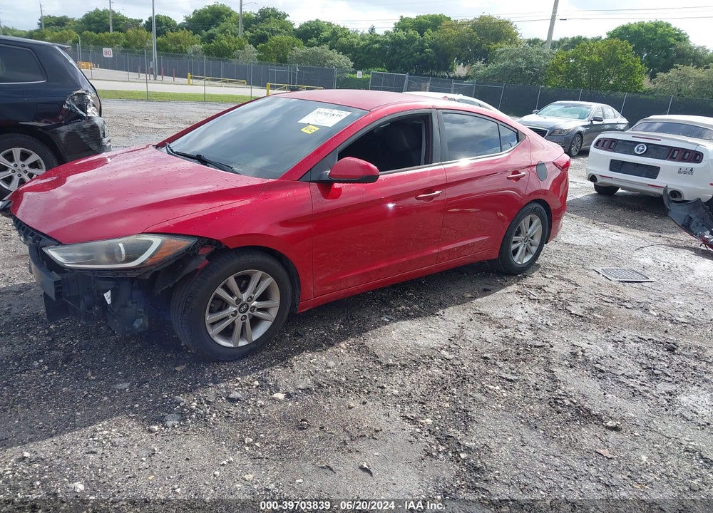 2017 HYUNDAI ELANTRA SE VIN: 5NPD74LF6HH078933