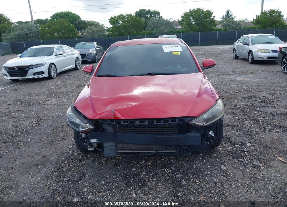 2017 HYUNDAI ELANTRA SE VIN: 5NPD74LF6HH078933