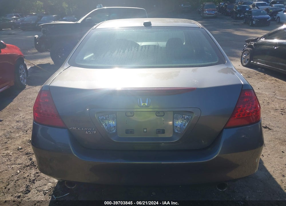 2007 HONDA ACCORD 3.0 EX VIN: 1HGCM66547A081596