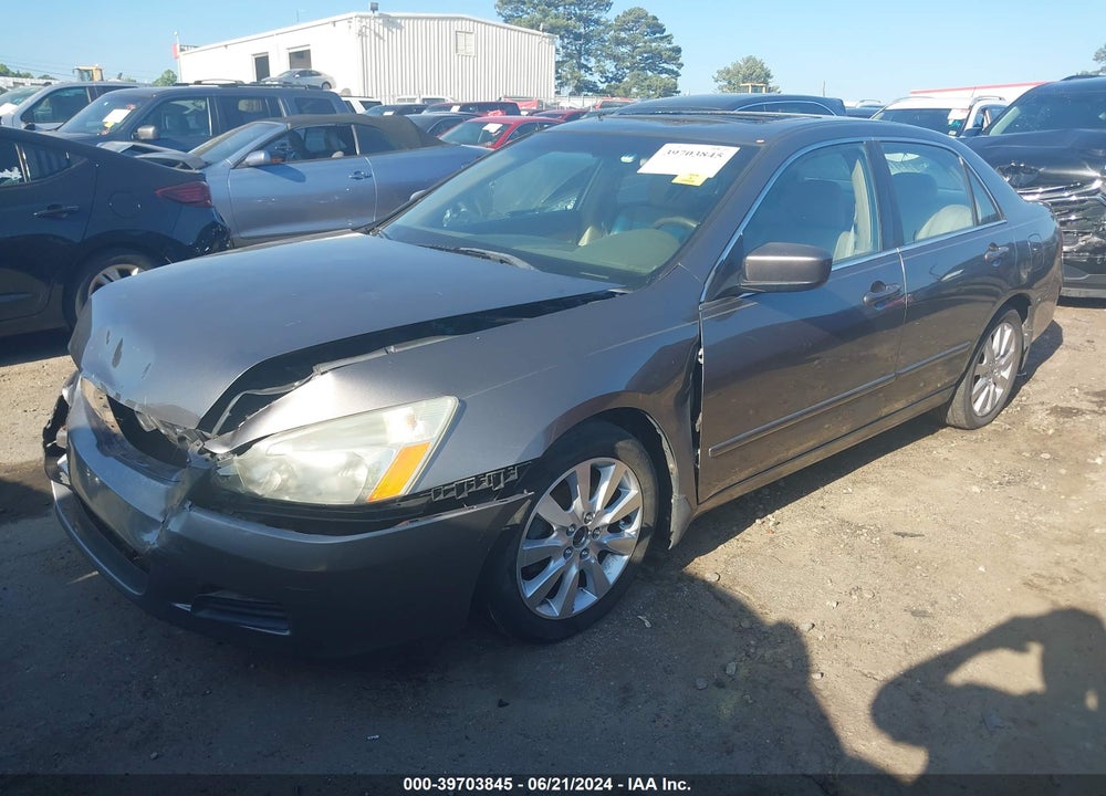 2007 HONDA ACCORD 3.0 EX VIN: 1HGCM66547A081596