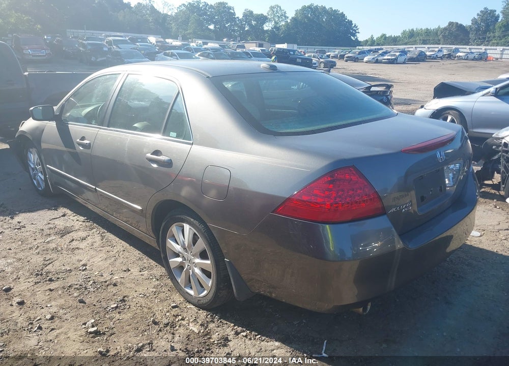 2007 HONDA ACCORD 3.0 EX VIN: 1HGCM66547A081596