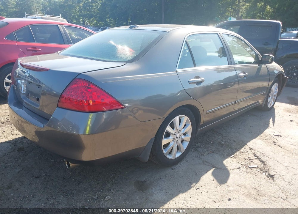 2007 HONDA ACCORD 3.0 EX VIN: 1HGCM66547A081596
