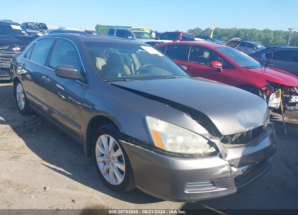 2007 HONDA ACCORD 3.0 EX VIN: 1HGCM66547A081596