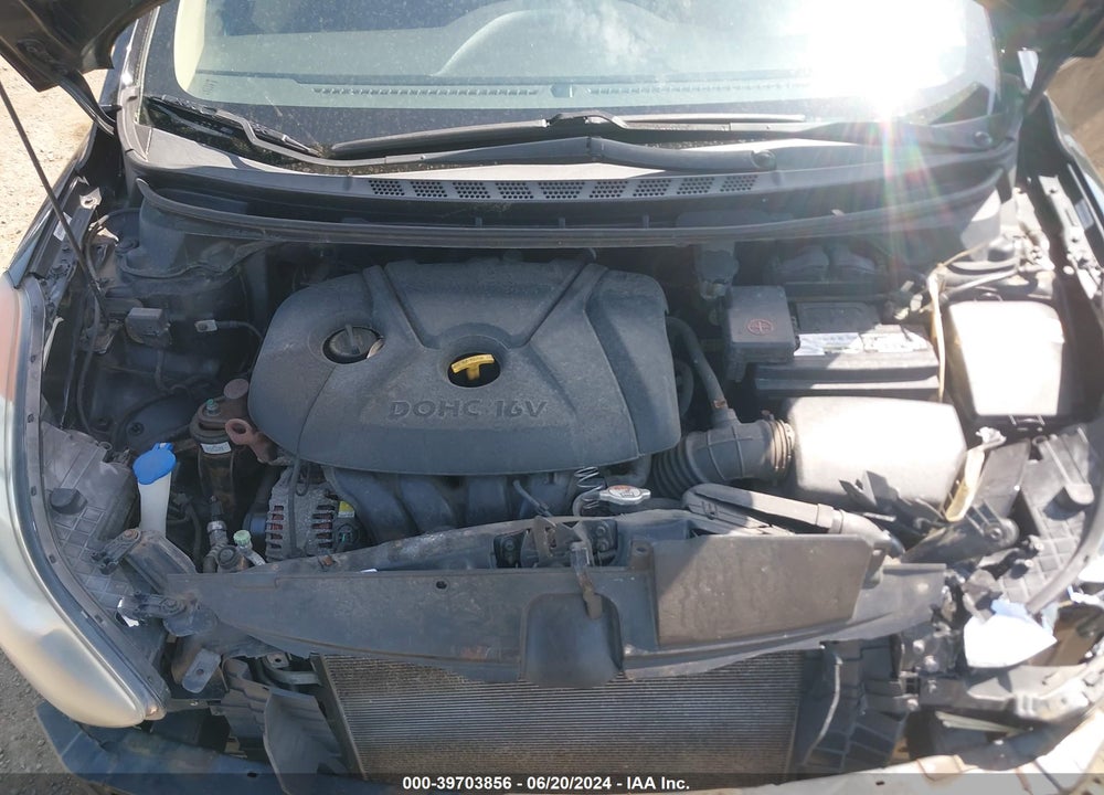 2012 HYUNDAI ELANTRA GLS (ULSAN PLANT) VIN: KMHDH4AE4CU272474