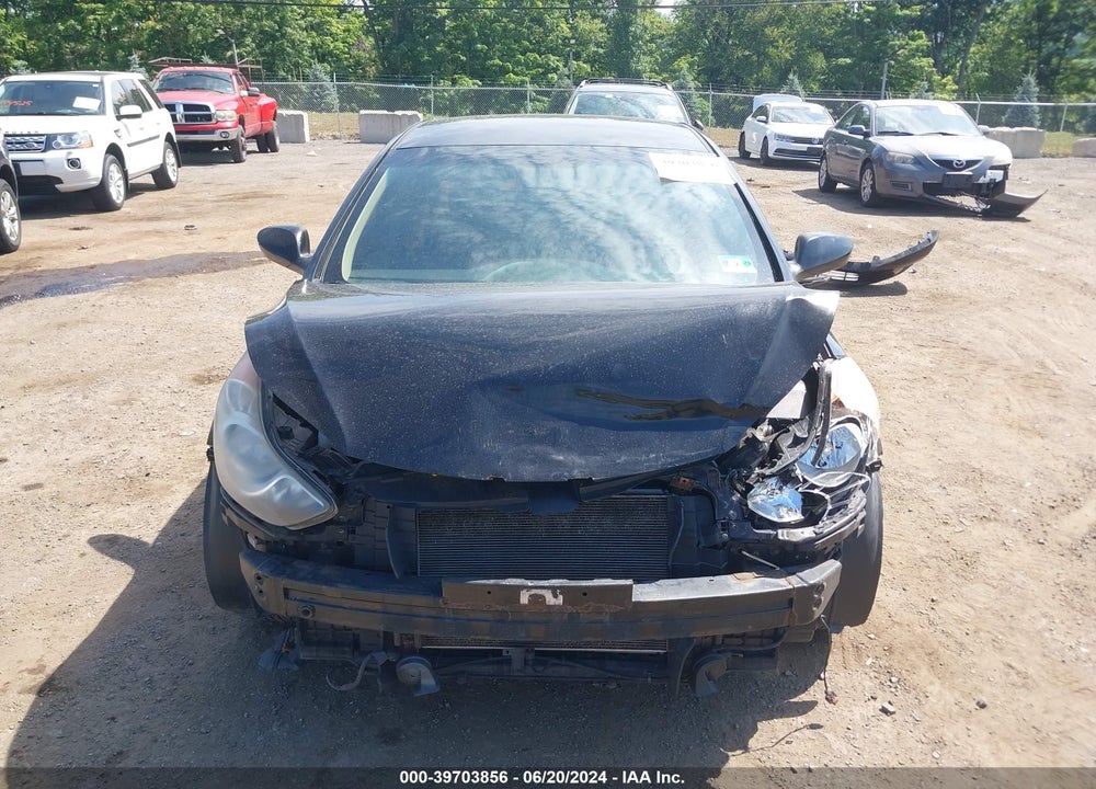 2012 HYUNDAI ELANTRA GLS (ULSAN PLANT) VIN: KMHDH4AE4CU272474