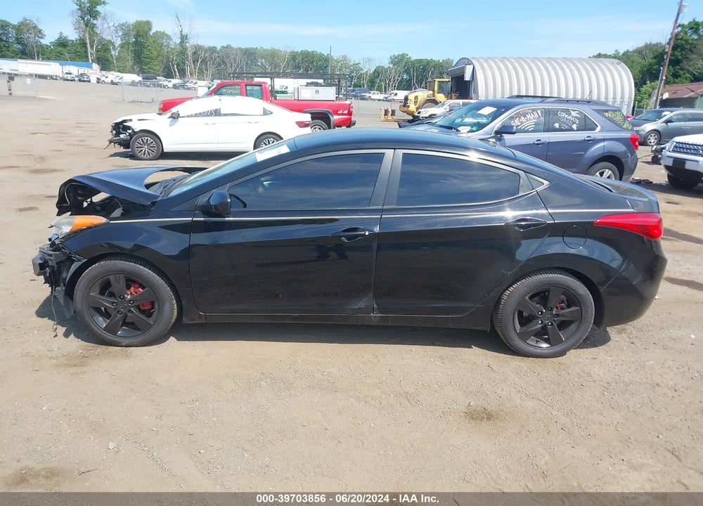 2012 HYUNDAI ELANTRA GLS (ULSAN PLANT) VIN: KMHDH4AE4CU272474