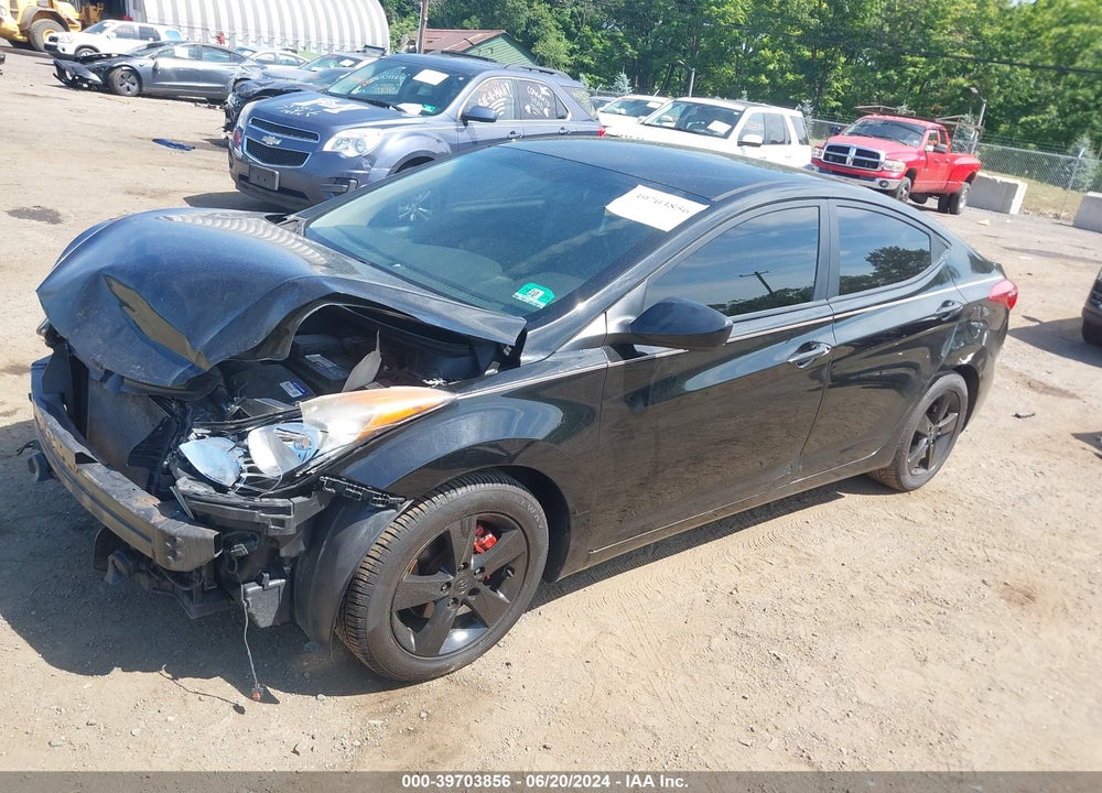 2012 HYUNDAI ELANTRA GLS (ULSAN PLANT) VIN: KMHDH4AE4CU272474