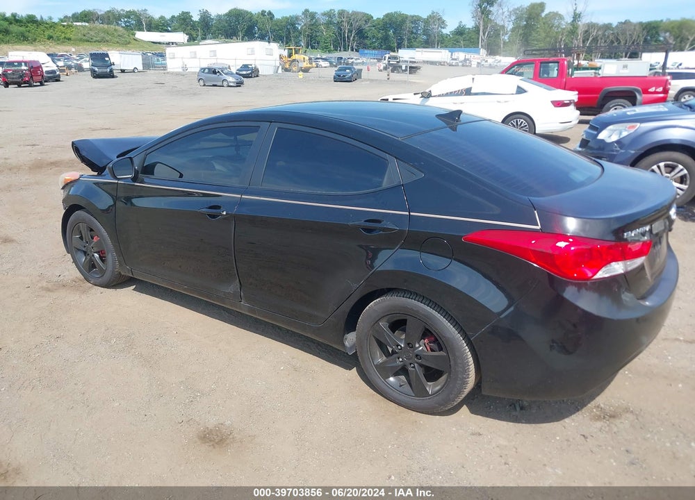2012 HYUNDAI ELANTRA GLS (ULSAN PLANT) VIN: KMHDH4AE4CU272474