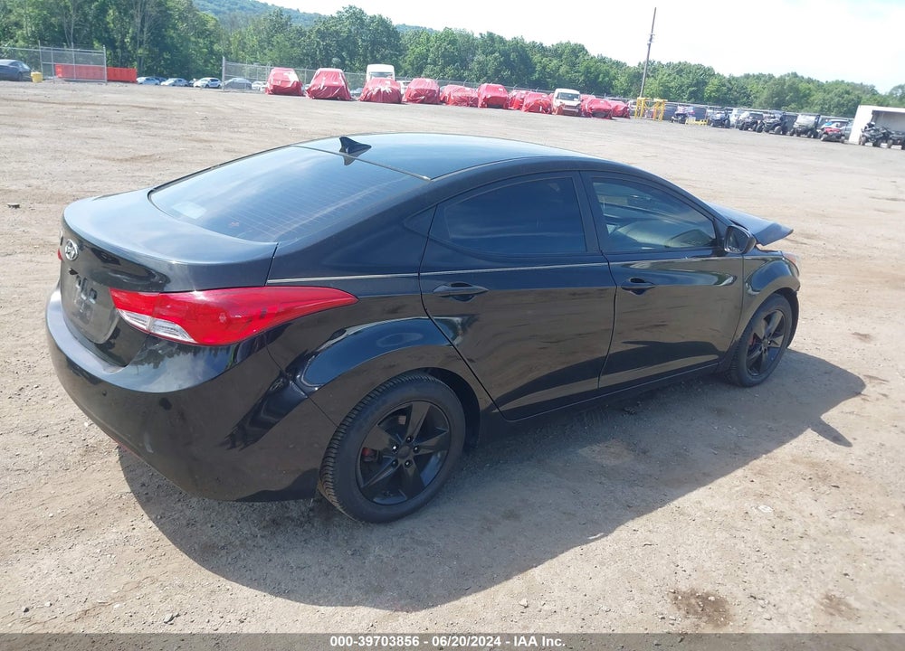 2012 HYUNDAI ELANTRA GLS (ULSAN PLANT) VIN: KMHDH4AE4CU272474