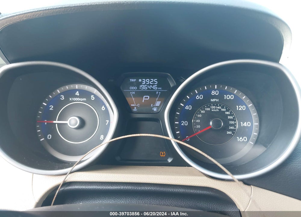 2012 HYUNDAI ELANTRA GLS (ULSAN PLANT) VIN: KMHDH4AE4CU272474