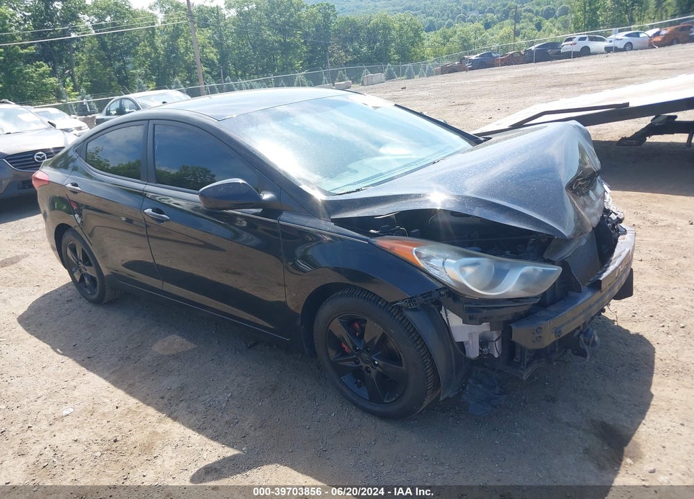 2012 HYUNDAI ELANTRA GLS (ULSAN PLANT) VIN: KMHDH4AE4CU272474