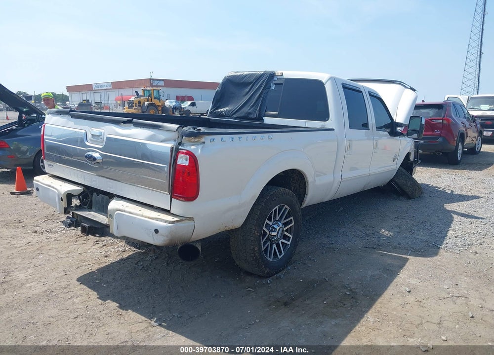 2013 FORD F-250 LARIAT VIN: 1FT7W2BT8DEA89387