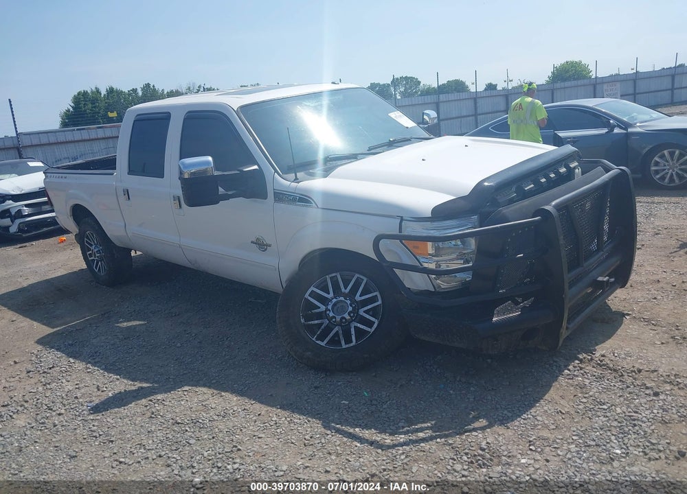 2013 FORD F-250 LARIAT VIN: 1FT7W2BT8DEA89387