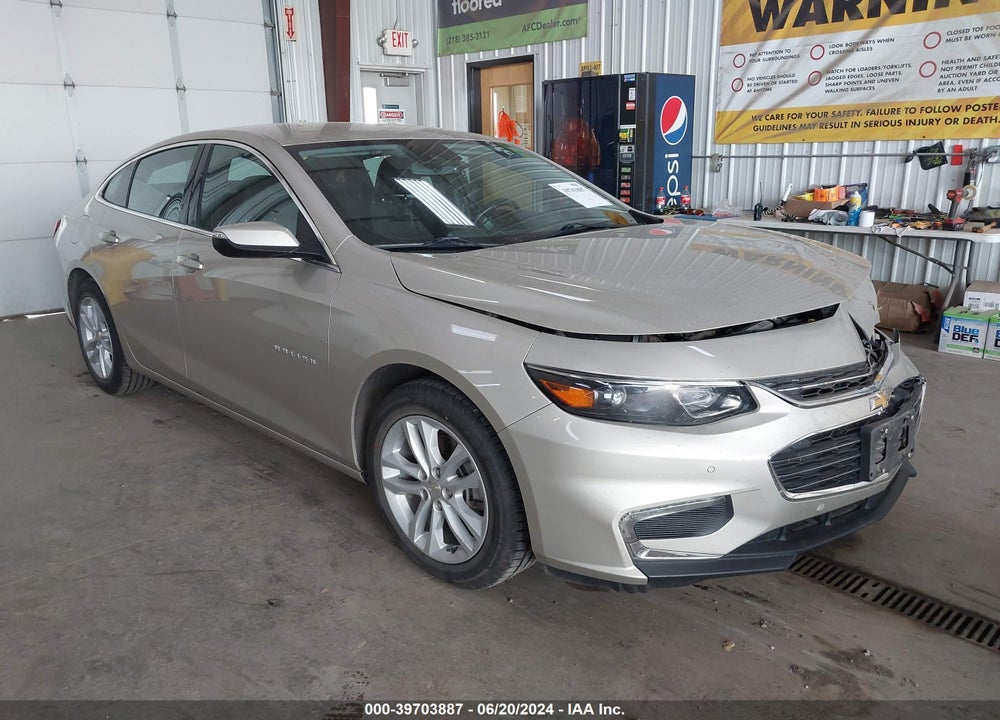 2016 CHEVROLET MALIBU 1LT VIN: 1G1ZE5ST0GF315281