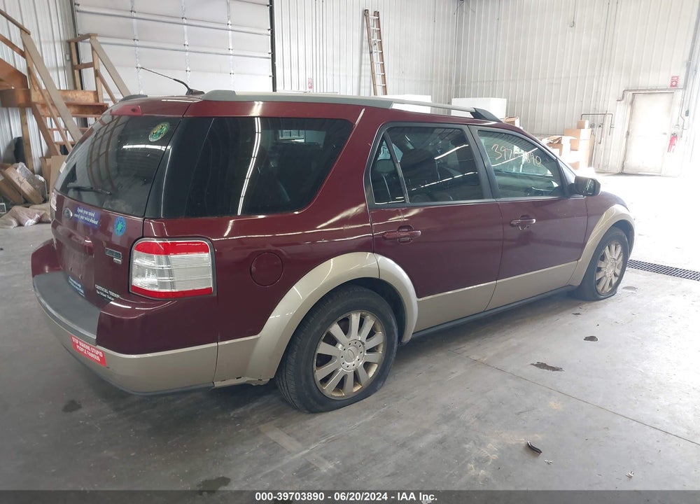 2008 FORD TAURUS X EDDIE BAUER VIN: 1FMDK08W18GA15075