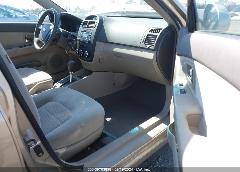 2007 KIA SPECTRA EX VIN: KNAFE122X75446957