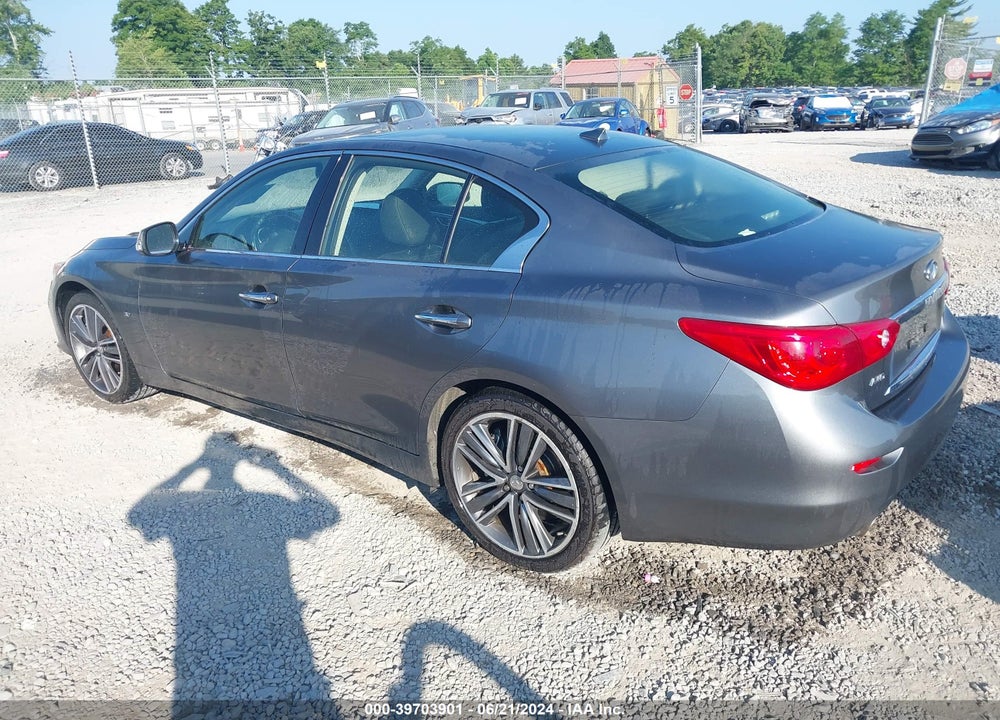 2014 INFINITI Q50 SPORT VIN: JN1BV7AR1EM682308