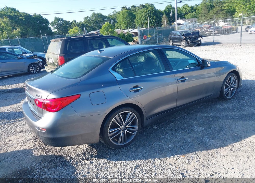 2014 INFINITI Q50 SPORT VIN: JN1BV7AR1EM682308