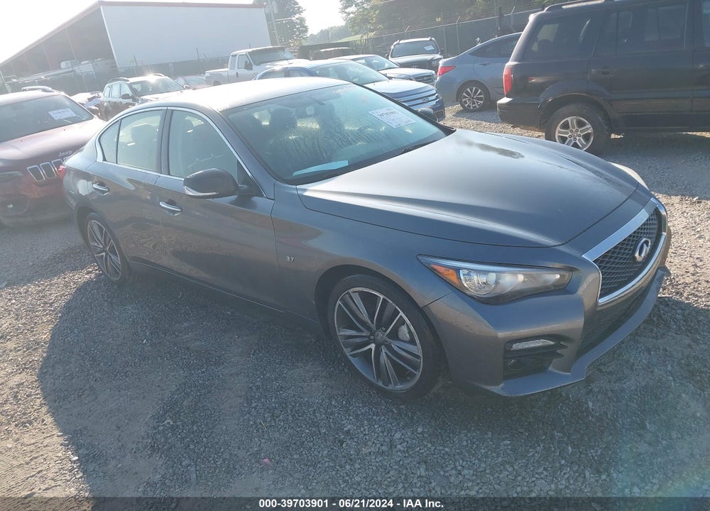 2014 INFINITI Q50 SPORT VIN: JN1BV7AR1EM682308