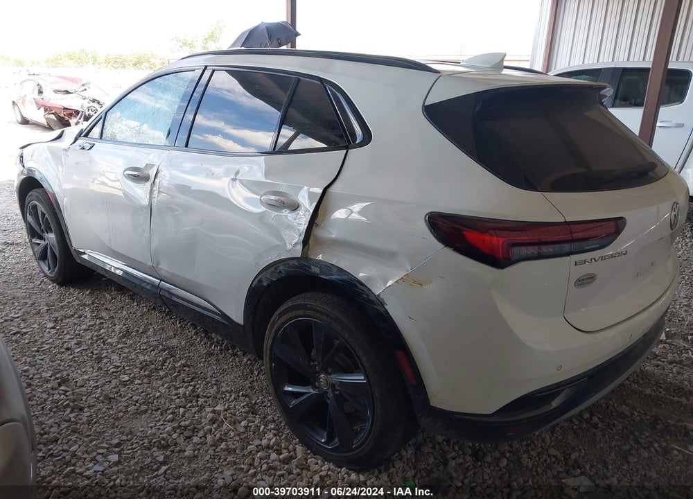 2022 BUICK ENVISION FWD PREFERRED VIN: LRBAZLR43ND053162
