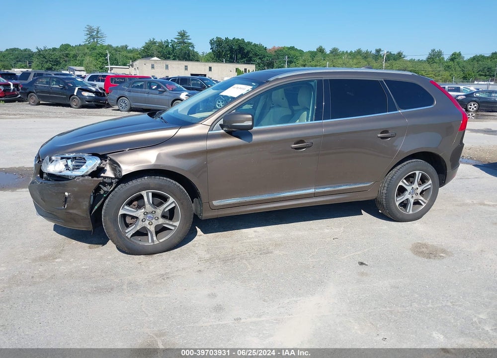 2014 VOLVO XC60 T6/T6 PLATINUM/T6 PREMIER PLUS/T6 R-DESIGN/T6 R-DESIGN PLATINUM/T6 R-DESIGN PREMIER PLUS VIN: YV4902DZ4E2539368