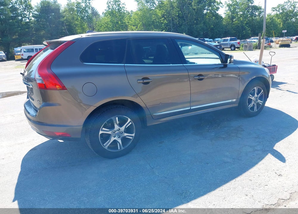 2014 VOLVO XC60 T6/T6 PLATINUM/T6 PREMIER PLUS/T6 R-DESIGN/T6 R-DESIGN PLATINUM/T6 R-DESIGN PREMIER PLUS VIN: YV4902DZ4E2539368