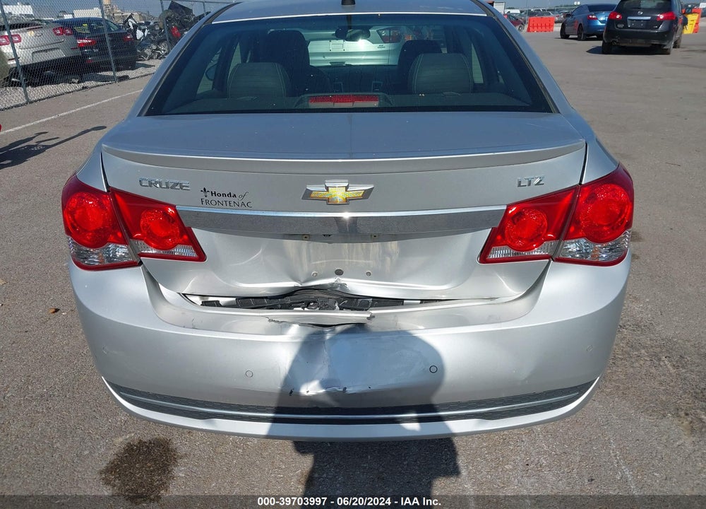 2013 CHEVROLET CRUZE LTZ VIN: 1G1PG5SB0D7186392