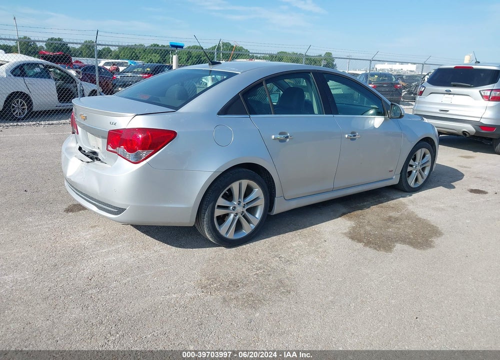 2013 CHEVROLET CRUZE LTZ VIN: 1G1PG5SB0D7186392