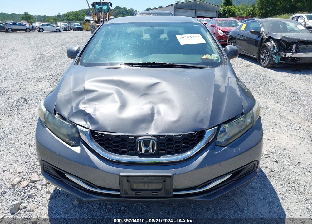 2013 HONDA CIVIC LX VIN: 2HGFB2F55DH534651