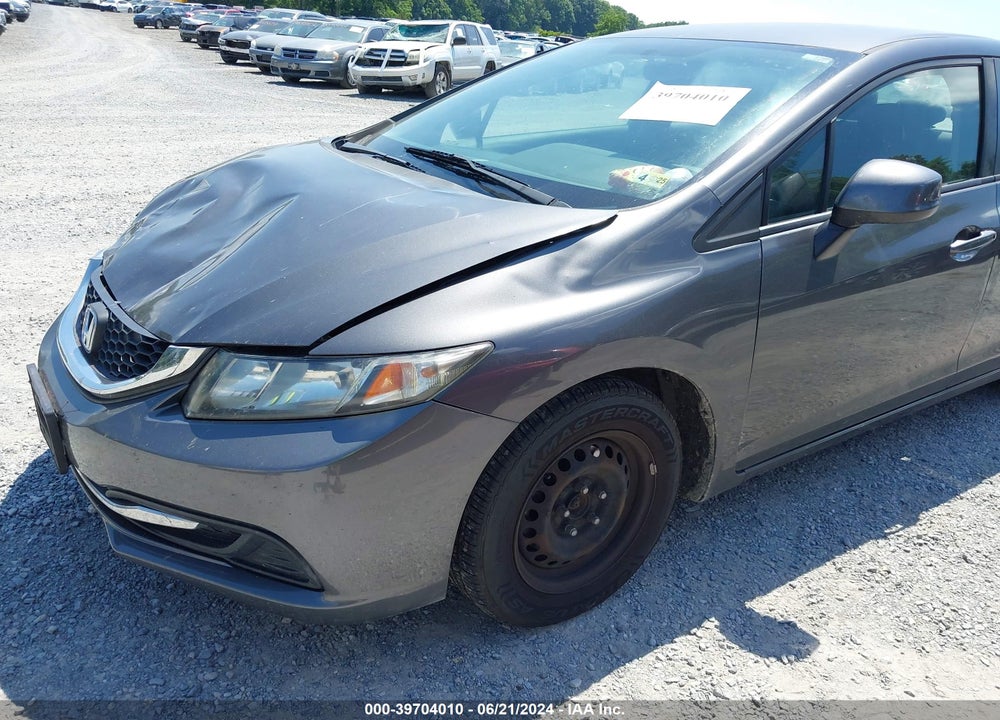 2013 HONDA CIVIC LX VIN: 2HGFB2F55DH534651